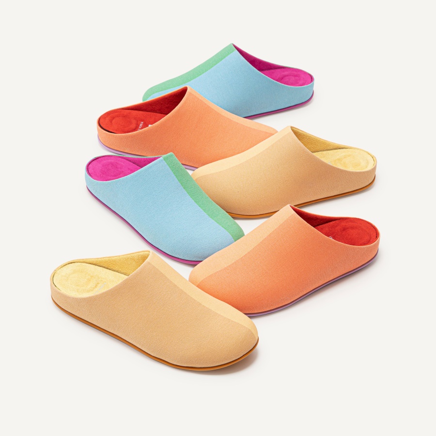 Fitflop CHRISSIE X YINKA ILORI Canvas Slippers Apricot-Sunburst