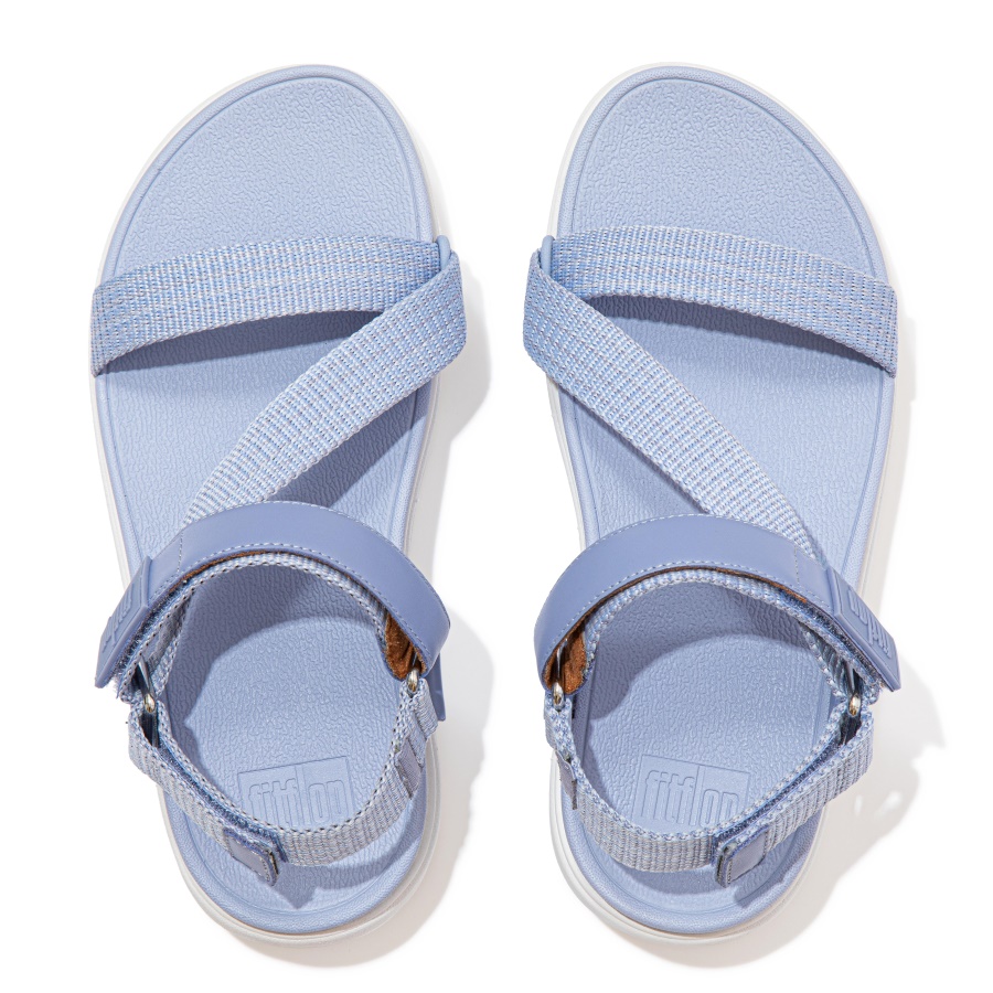 Fitflop LOOSH Webbing Z-Strap Sandals Wild Lavender