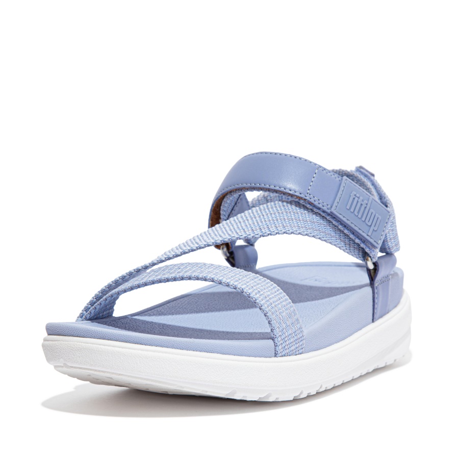 Fitflop LOOSH Webbing Z-Strap Sandals Wild Lavender