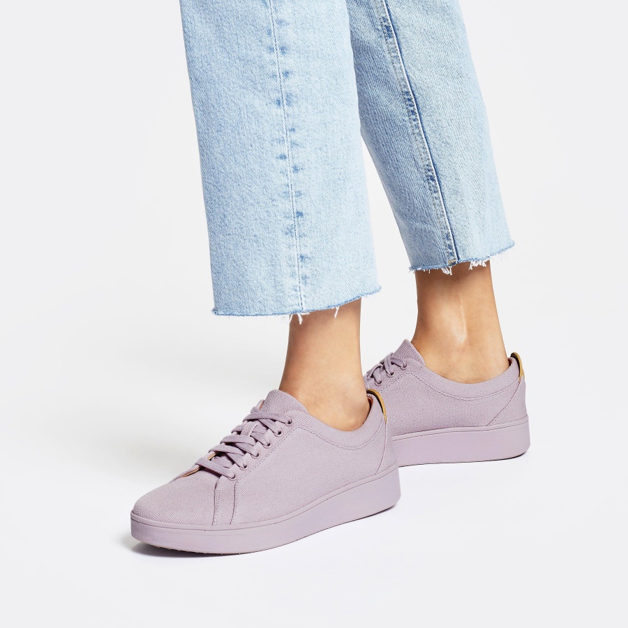 Fitflop RALLY Canvas Sneakers Soft Lilac