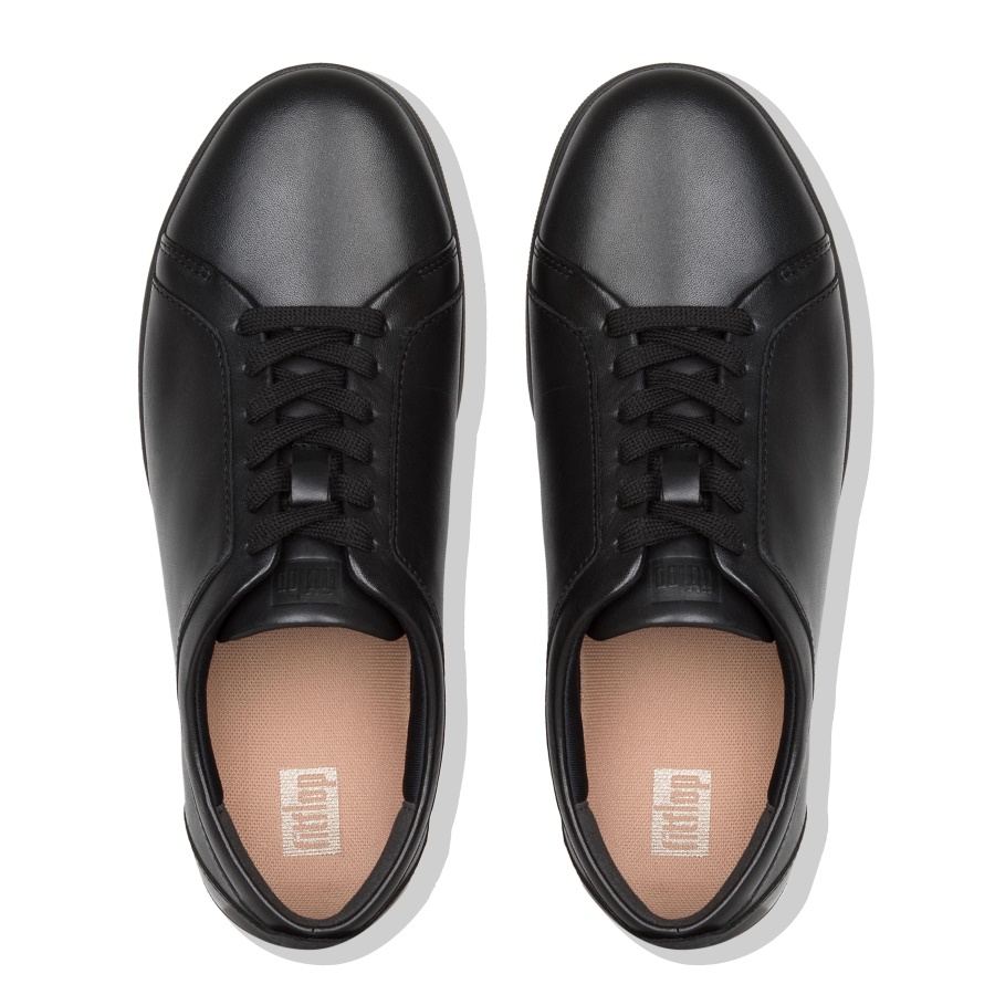 Fitflop RALLY Leather Sneakers All Black