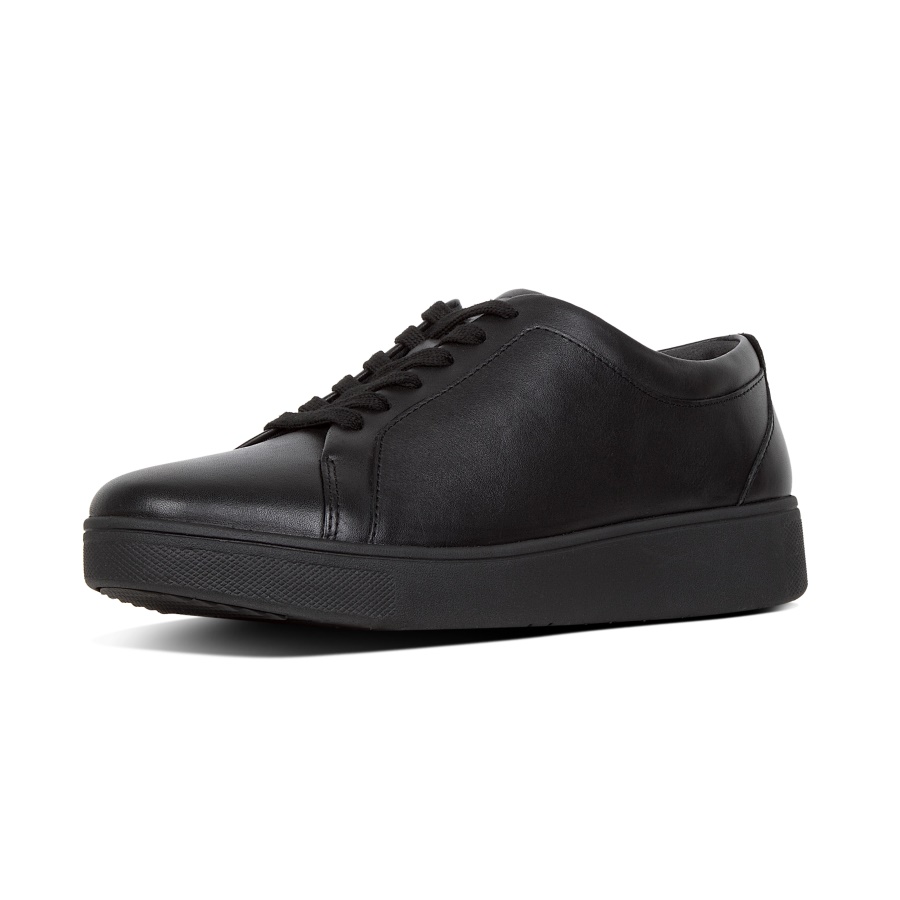 Fitflop RALLY Leather Sneakers All Black