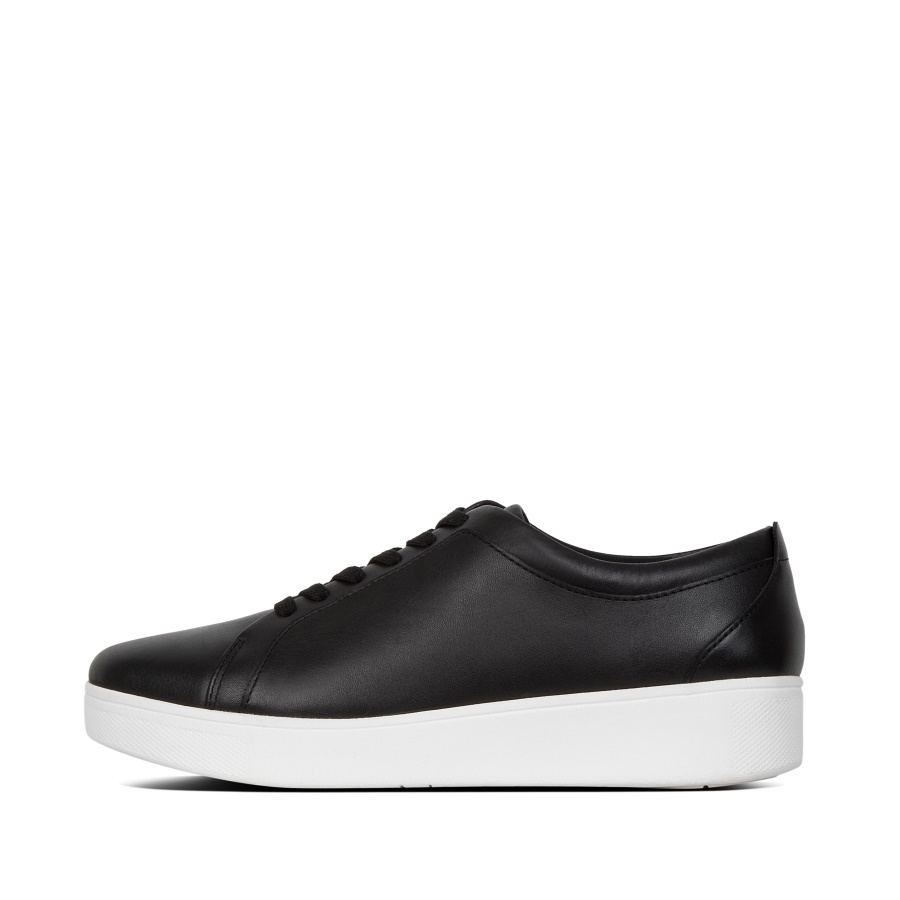 Fitflop RALLY Leather Sneakers Black