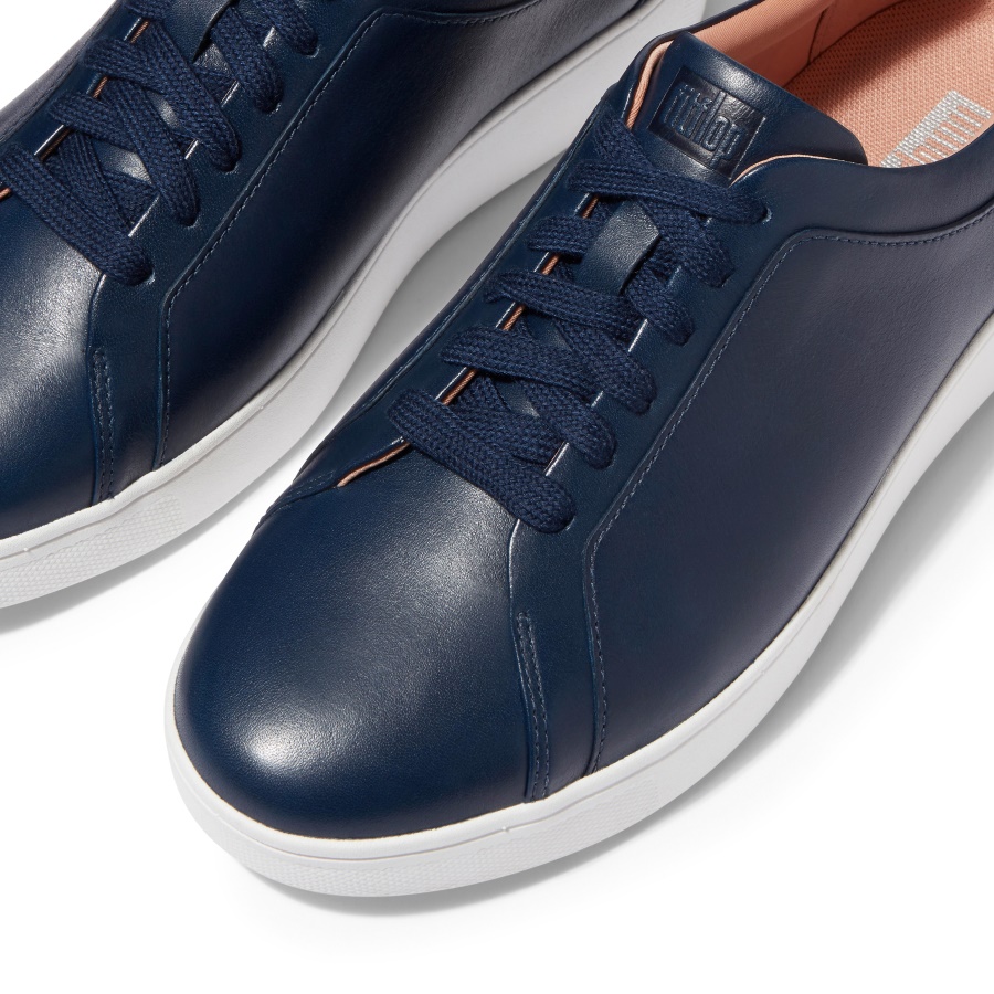 Fitflop RALLY Leather Sneakers Midnight Navy