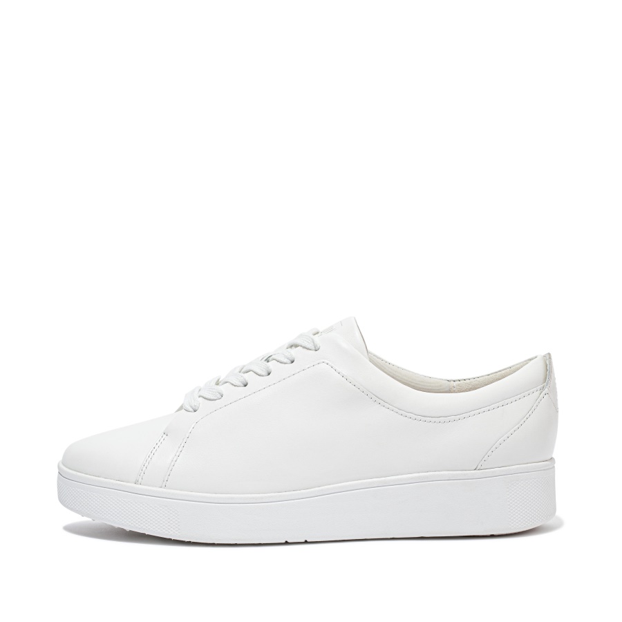 Fitflop RALLY Leather Sneakers Urban White