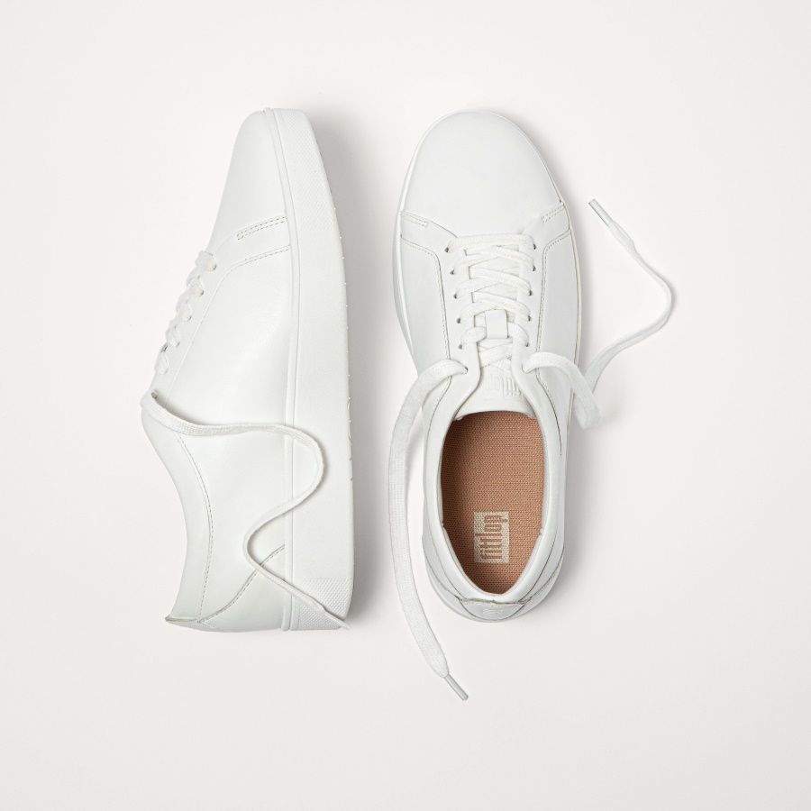 Fitflop RALLY Leather Sneakers Urban White