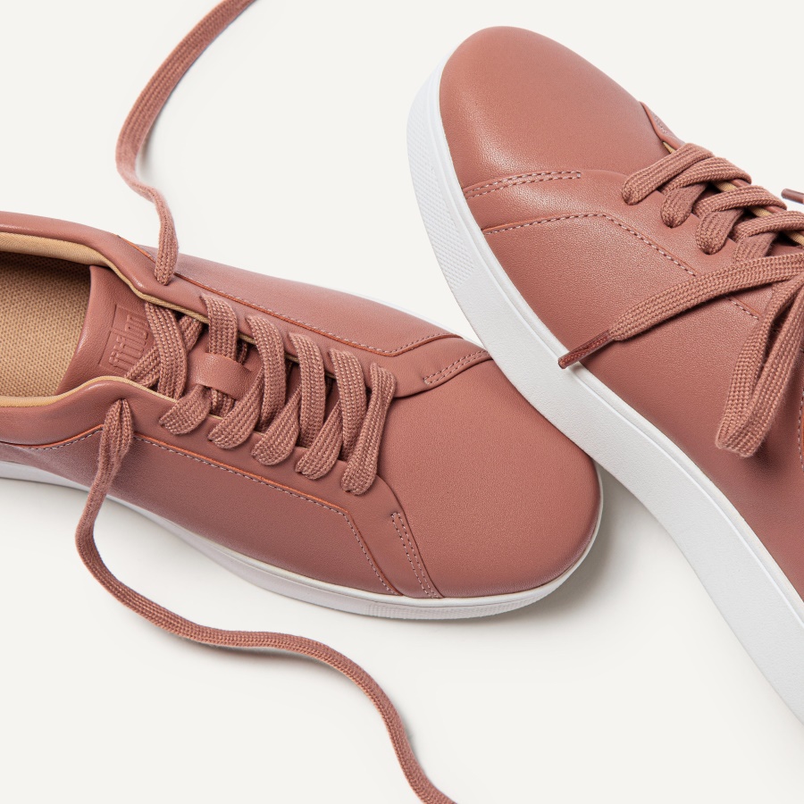 Fitflop RALLY Leather Sneakers Warm Rose