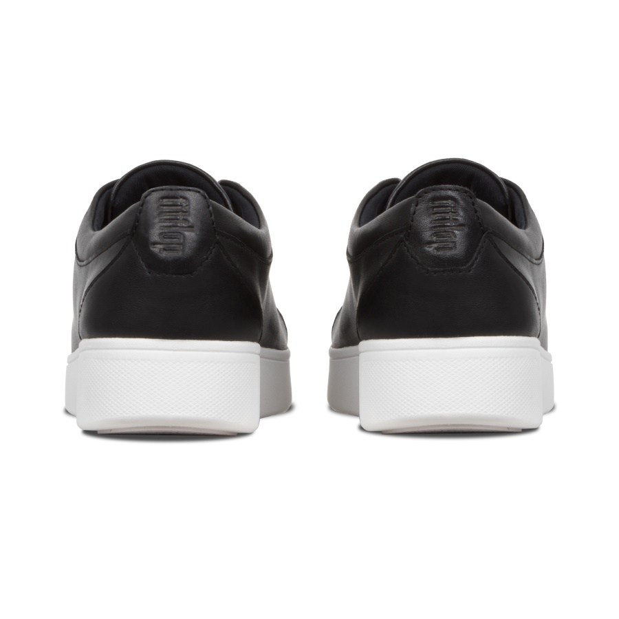 Fitflop RALLY Leather Sneakers Women Black