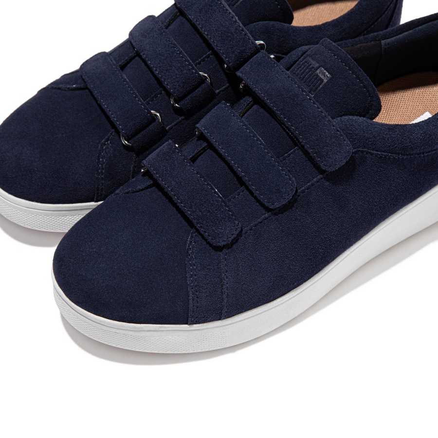 Fitflop RALLY Strap Suede Sneakers Midnight Navy