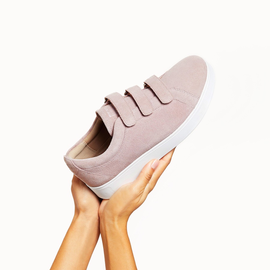 Fitflop RALLY Strap Suede Sneakers Soft Lilac