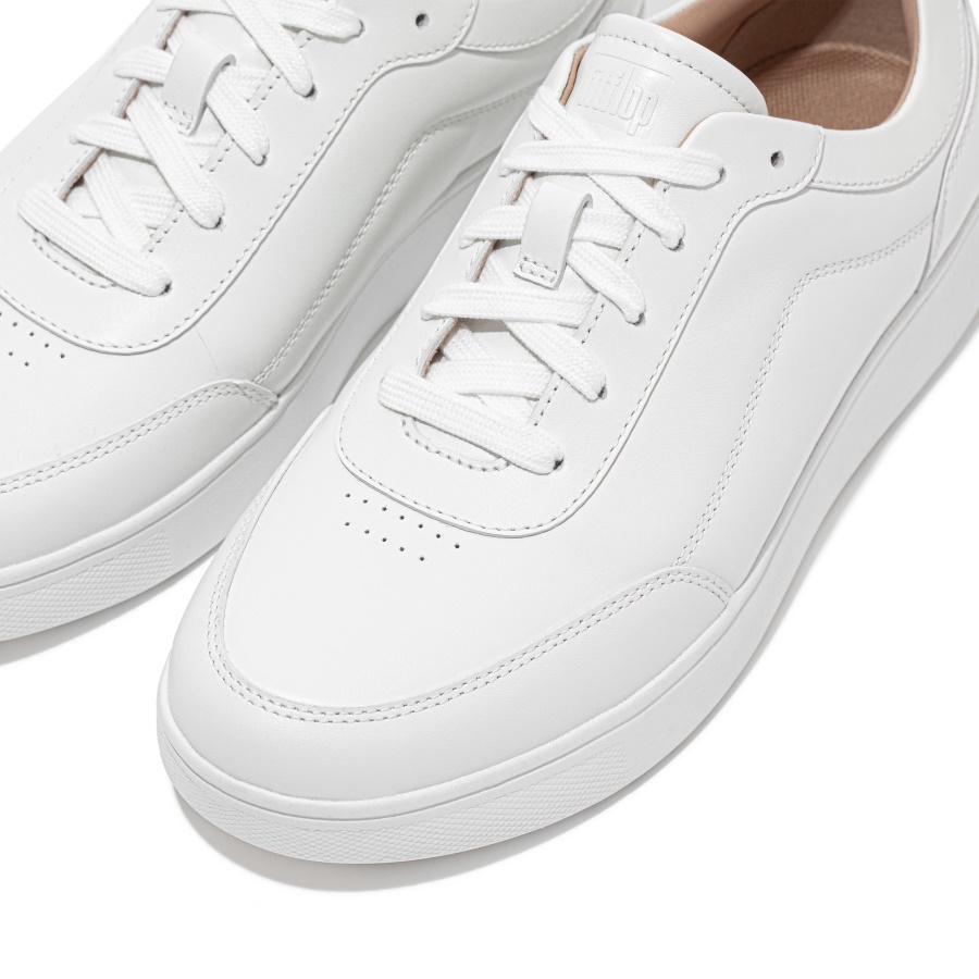 Fitflop RALLY X Leather Sneakers Urban White