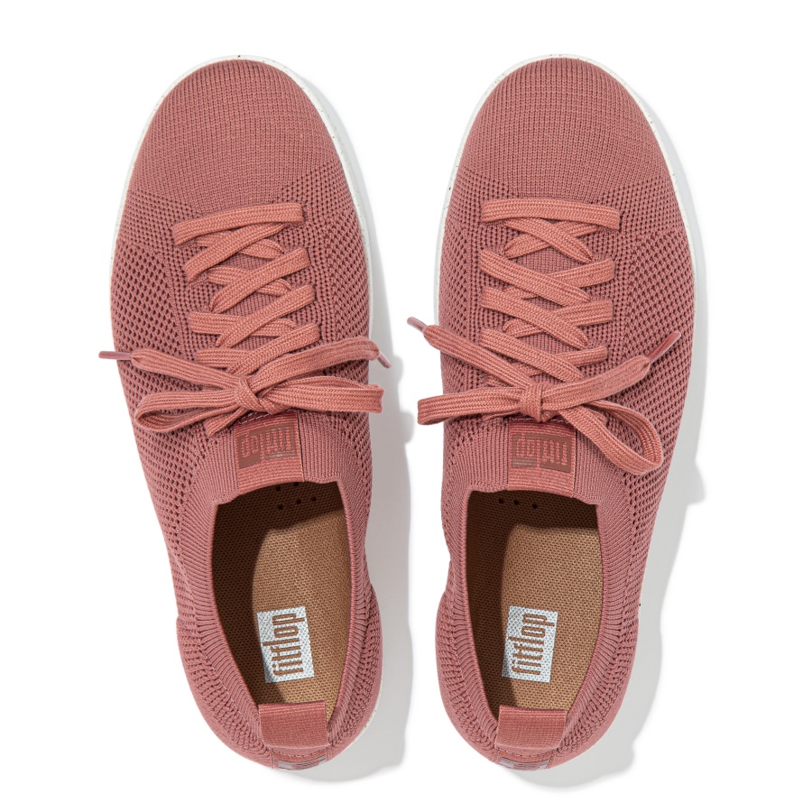 Fitflop RALLY e01 Multi-Knit Sneakers Warm Rose