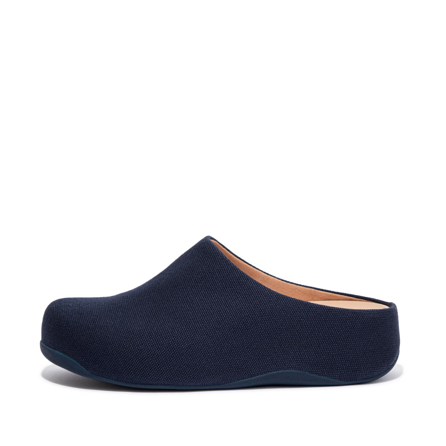 Fitflop SHUV Canvas Clogs Midnight Navy