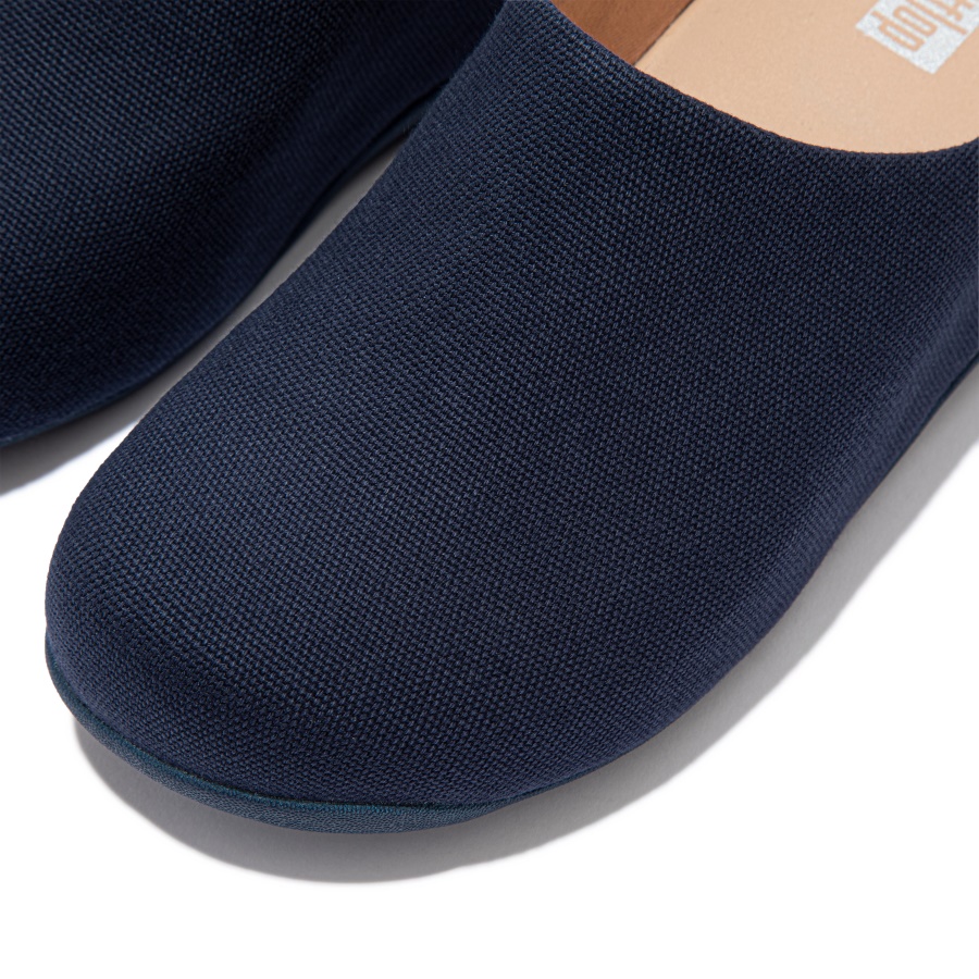 Fitflop SHUV Canvas Clogs Midnight Navy