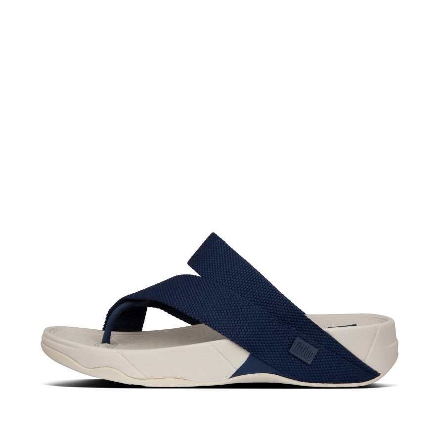 Fitflop SLING Mens Weave Toe-Post Sandals Midnight Navy