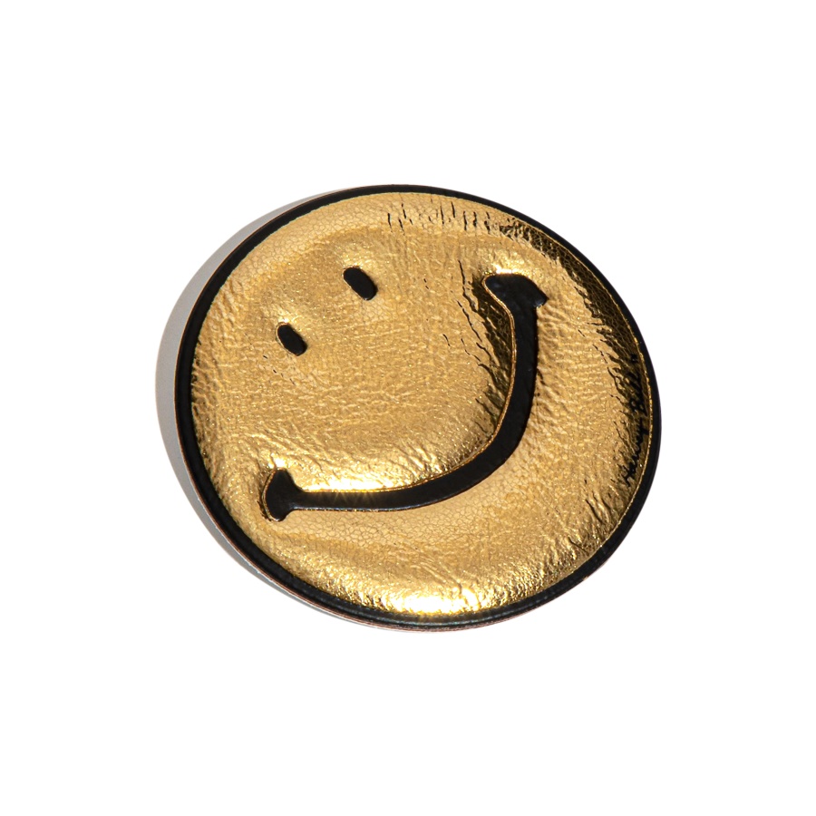 Fitflop SMILEY Metallic Faux-Leather Stickers 2-Pack Gold