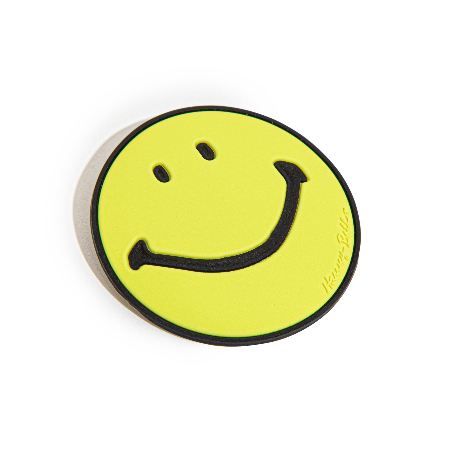 Fitflop SMILEY Rubber Stickers 2-Pack Yellow