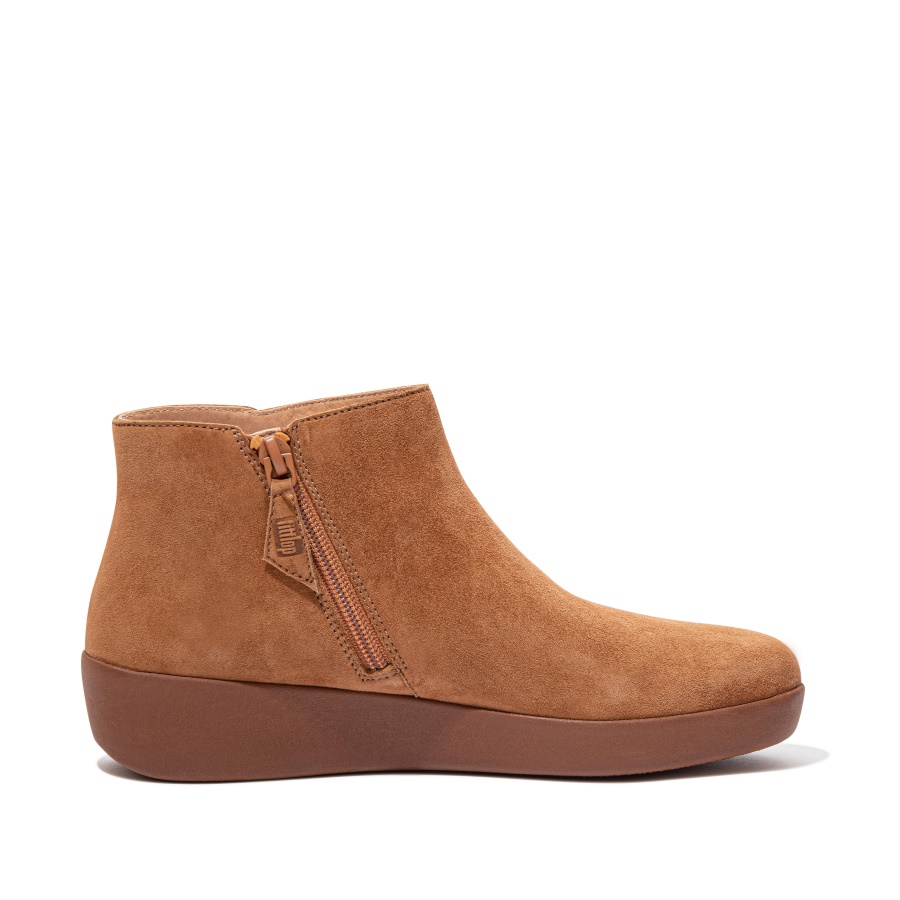 Fitflop SUMI Suede Ankle Boots Light Tan