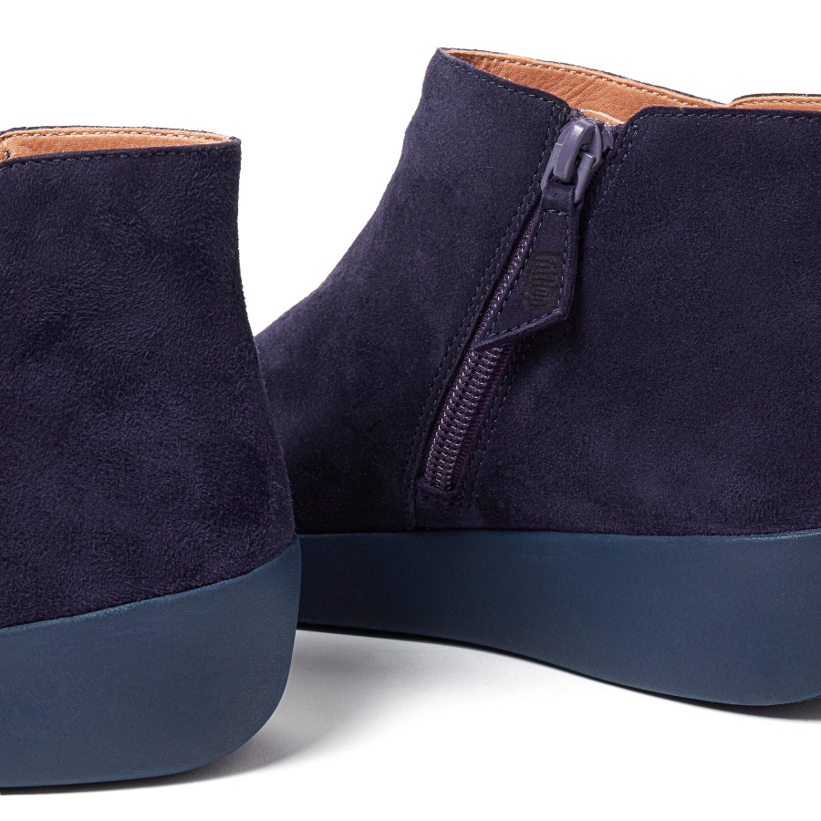 Fitflop SUMI Suede Ankle Boots Maritime Blue