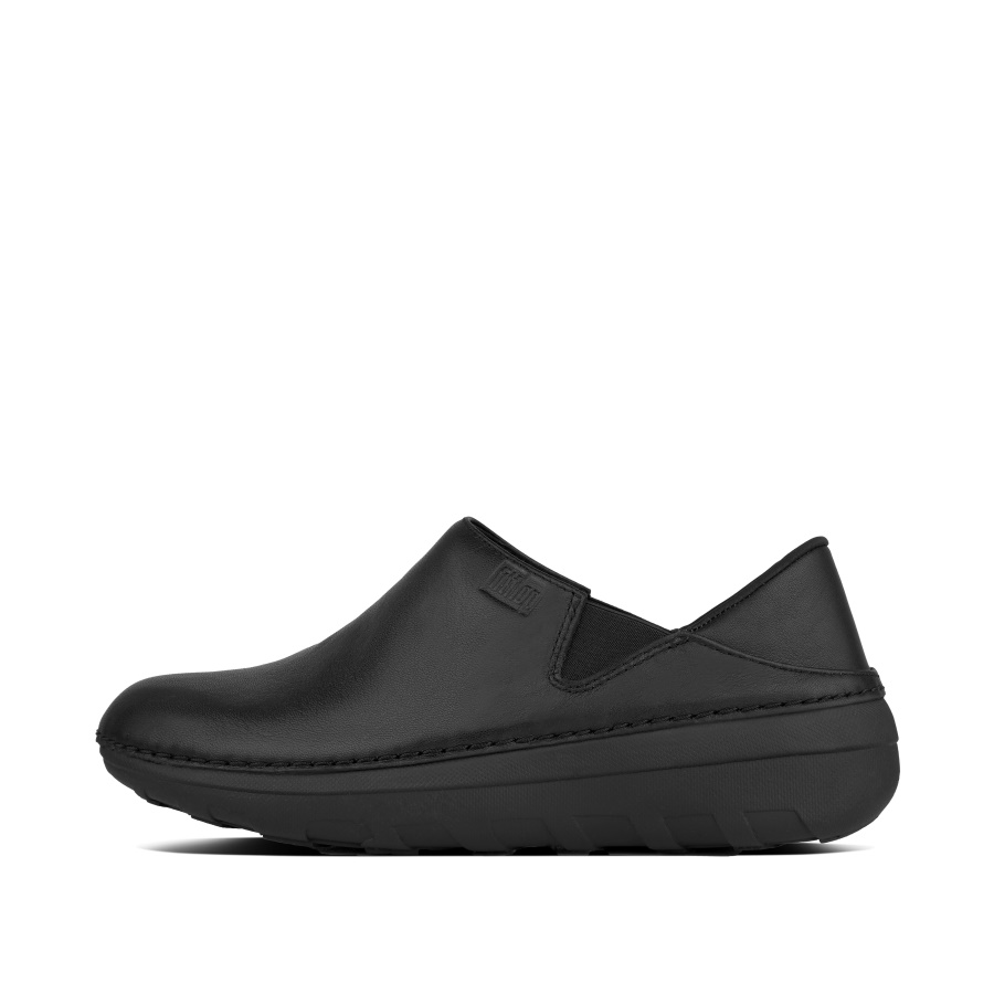 Fitflop SUPERLOAFER Leather Loafers All Black