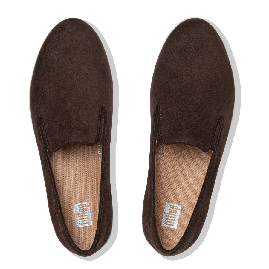 Fitflop SUPERSKATE Loafers Brown Mix