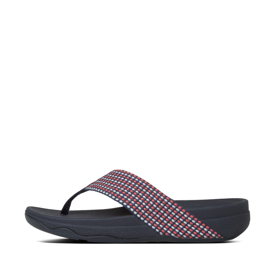 Fitflop SURFA Toe-Post Sandals Midnight Navy