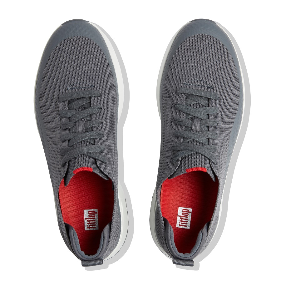 Fitflop UBERKNIT EVER Mens Knit Sneakers Perfect Grey