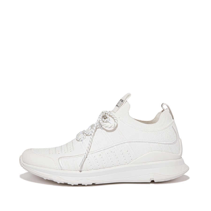 Fitflop VITAMIN FF Knit Sports Sneakers Urban White