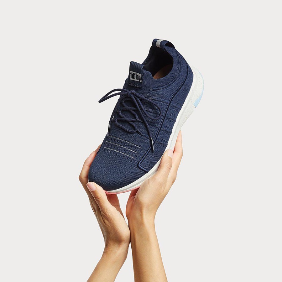 Fitflop VITAMIN FF e01 Knit Sports Sneakers Midnight Navy