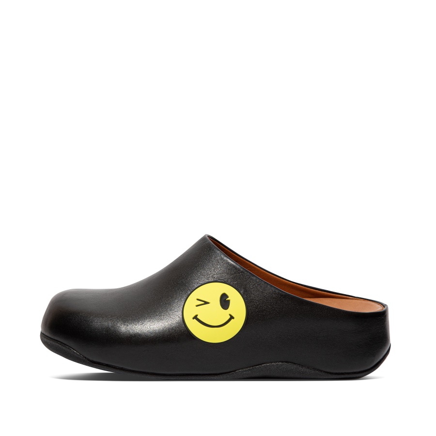 Fitflop WINKING SMILEY Rubber Stickers 2-Pack Yellow