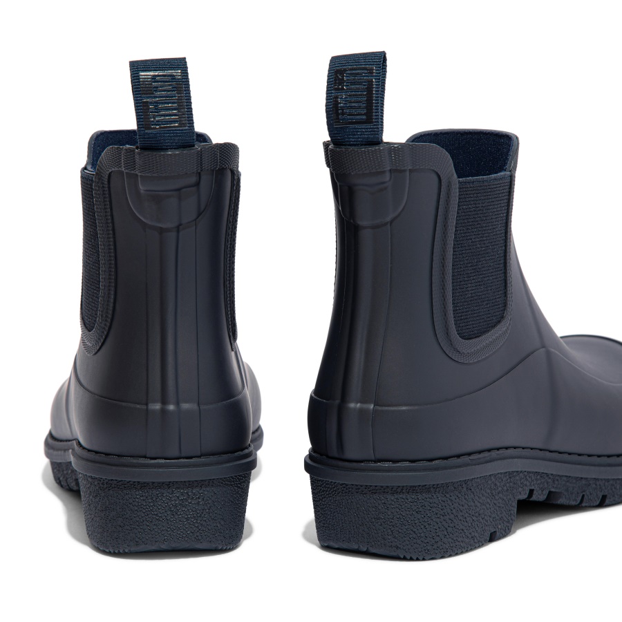 Fitflop WONDERWELLY Chelsea Rain Boots Midnight Navy