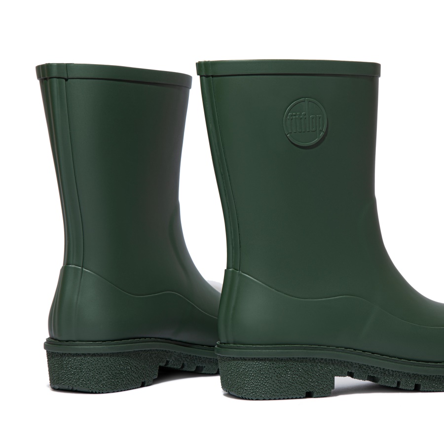 Fitflop WONDERWELLY Short Rain Boots Deep Green