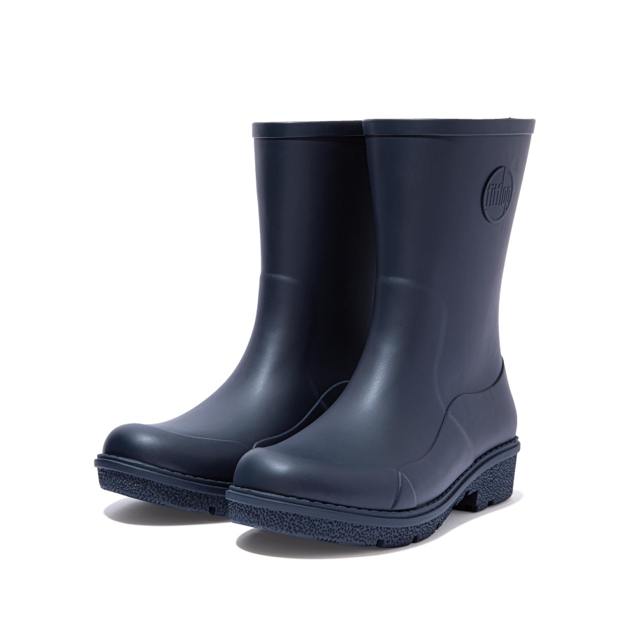 Fitflop WONDERWELLY Short Rain Boots Midnight Navy