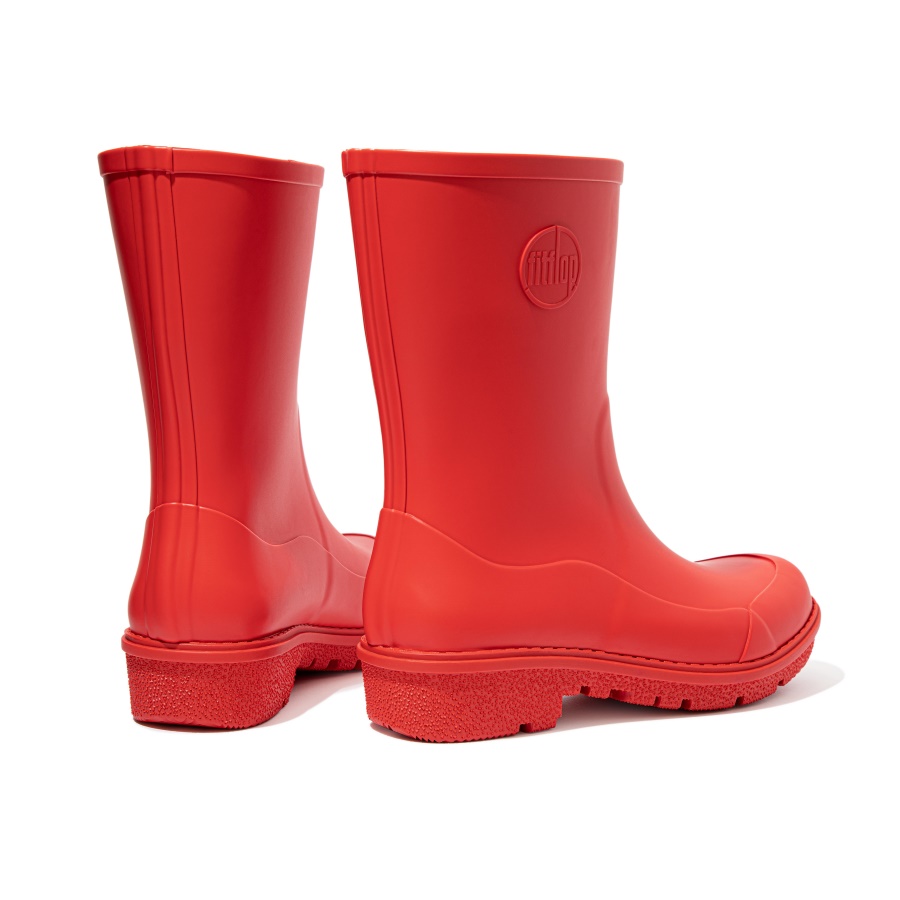 Fitflop WONDERWELLY Short Rain Boots Red