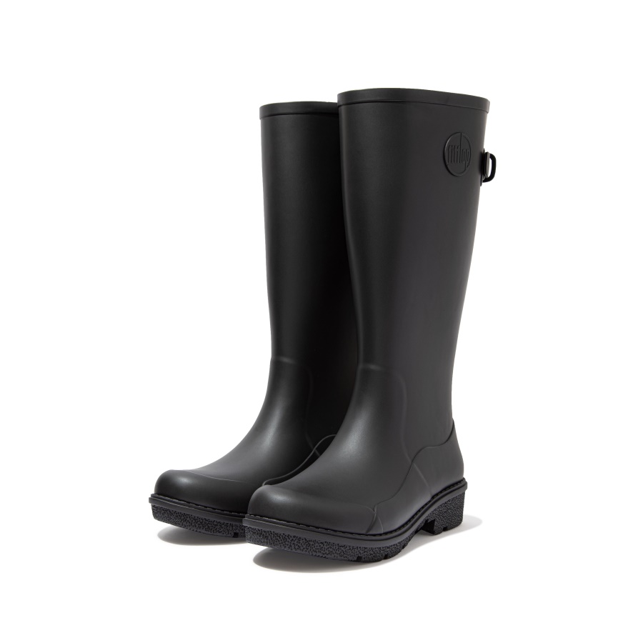 Fitflop WONDERWELLY Tall Rain Boots All Black