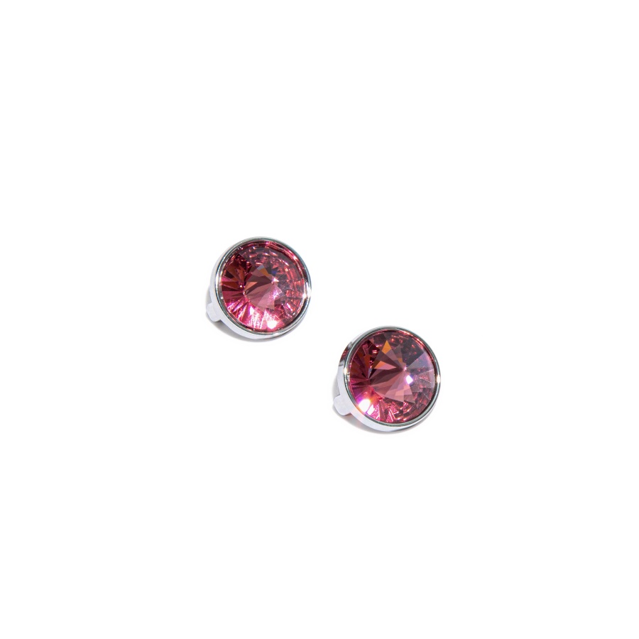 Fitflop iQUSHION CHARMS Crystal Round Charms 2-Pack Fuchsia Rose