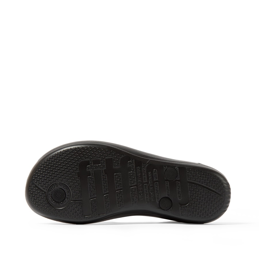 Fitflop iQUSHION Ergonomic Flip-Flops All Black