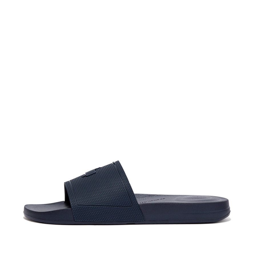 Fitflop iQUSHION Mens Pool Slides Midnight Navy