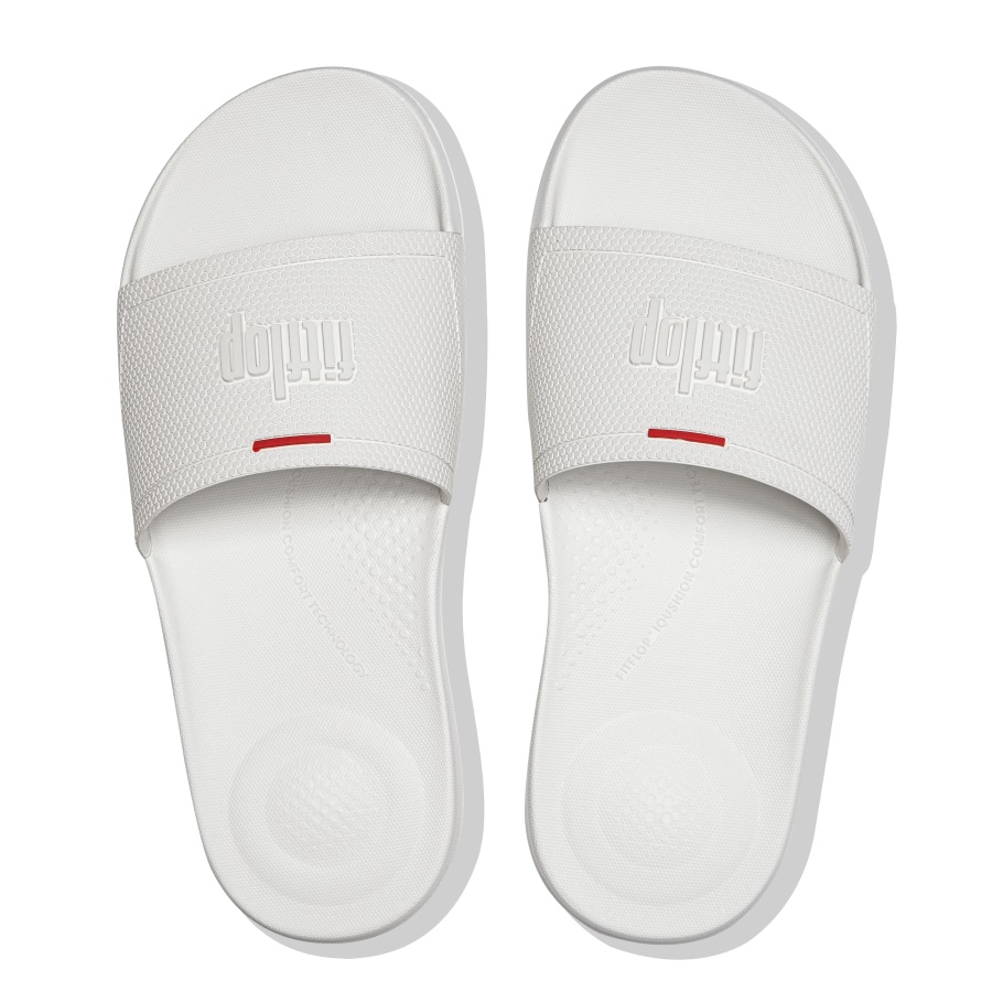 Fitflop iQUSHION Pool Slides White