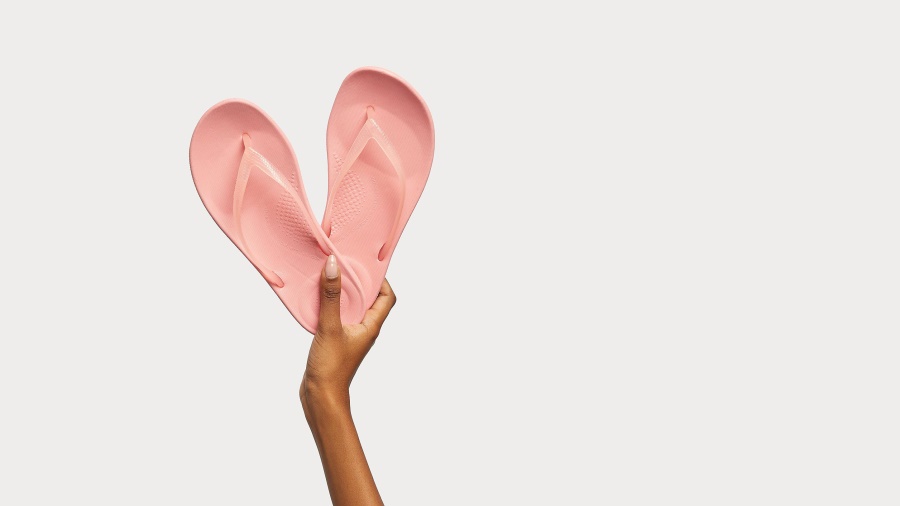 Fitflop iQUSHION Transparent Flip-Flops Corralina