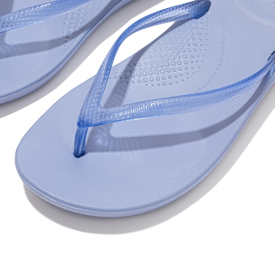 Fitflop iQUSHION Transparent Flip-Flops Wild Lavender