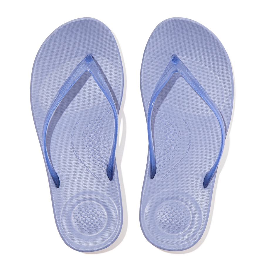 Fitflop iQUSHION Transparent Flip-Flops Wild Lavender