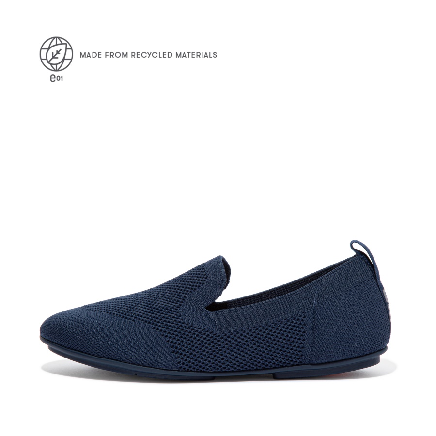 Fitflop ALLEGRO e01 Multi-Knit Loafers Midnight Navy