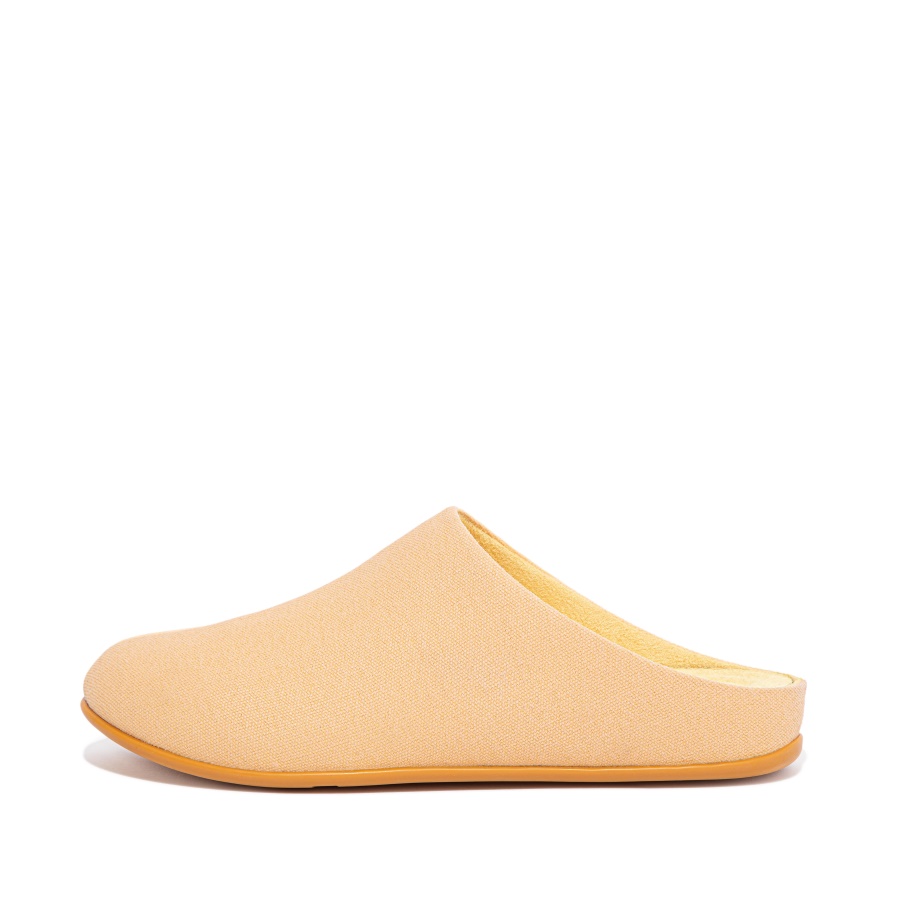 Fitflop CHRISSIE X YINKA ILORI Canvas Slippers Yellow-Orange