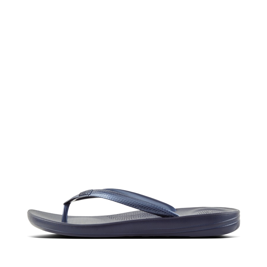 Fitflop IQUSHION Ergonomic Flip-Flops Midnight Navy