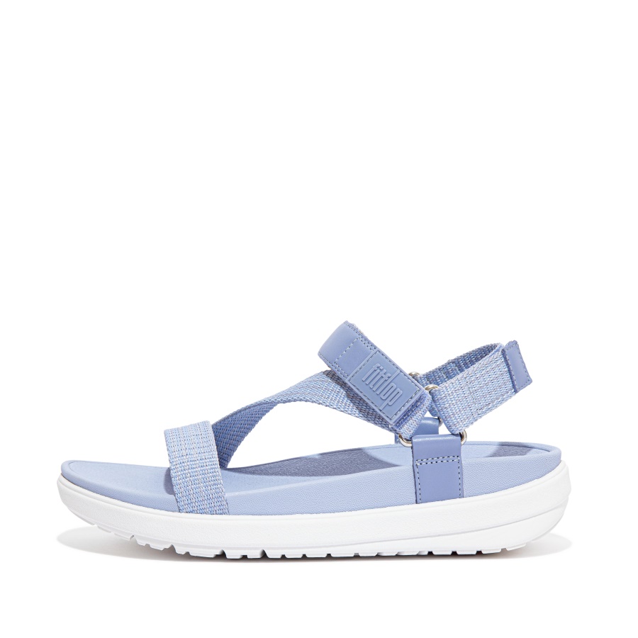 Fitflop LOOSH Webbing Z-Strap Sandals Wild Lavender