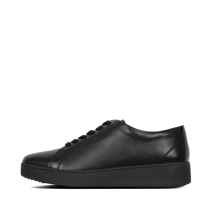 Fitflop RALLY Leather Sneakers All Black