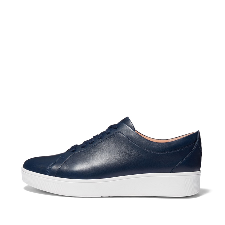 Fitflop RALLY Leather Sneakers Midnight Navy