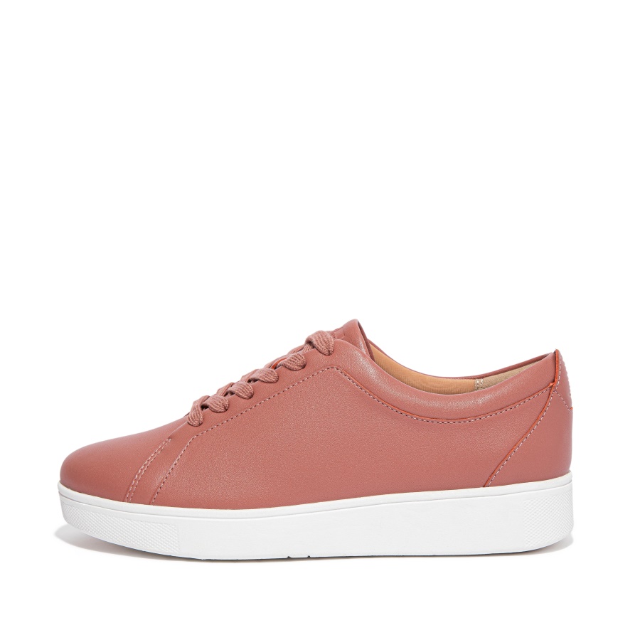 Fitflop RALLY Leather Sneakers Warm Rose