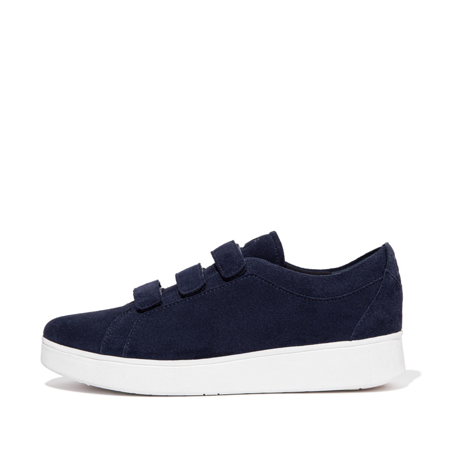 Fitflop RALLY Strap Suede Sneakers Midnight Navy